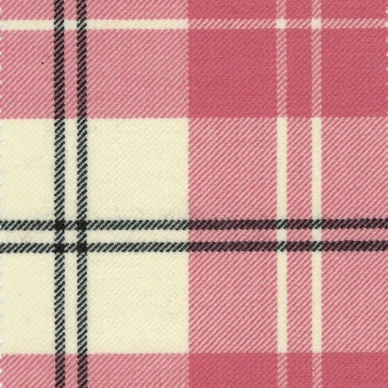 Ailsa Pink Tartan swatch