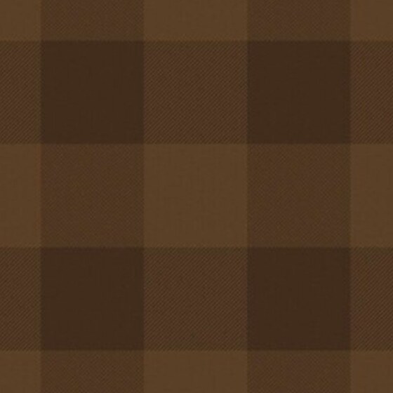 Border Shepherd's Check Black and Brown Tartan swatch