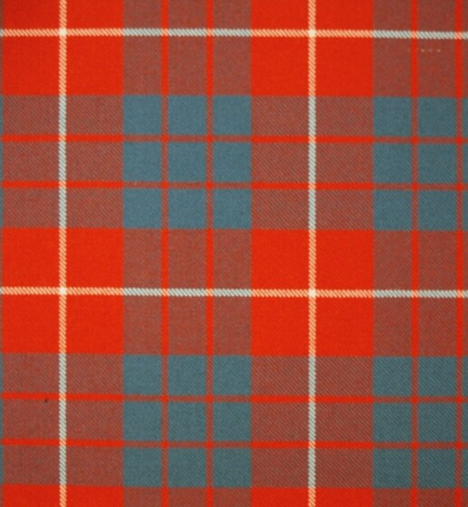 Hamilton Red Ancient Tartan swatch