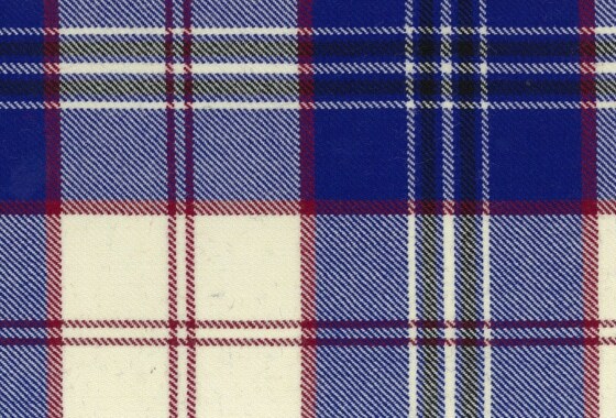 Harris Royal Blue BCH040 Tartan swatch