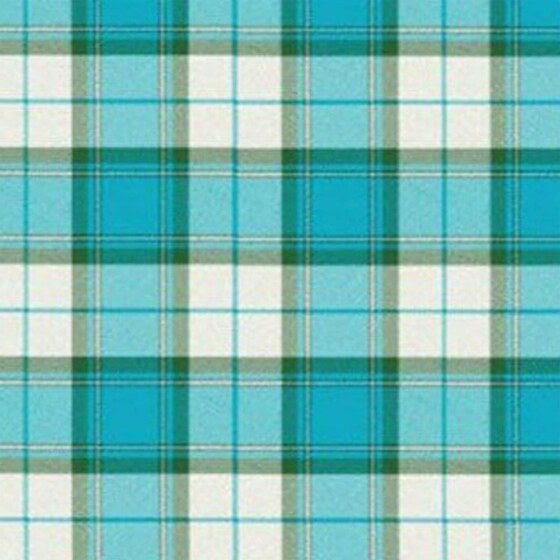 Longniddry Turquoise Tartan swatch