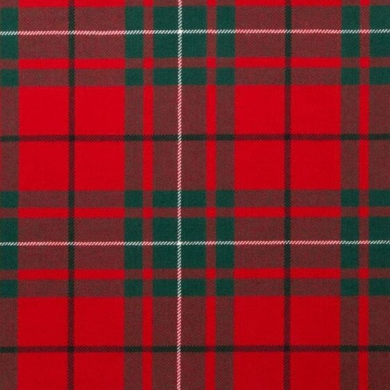 MacAuley Red Modern Tartan swatch