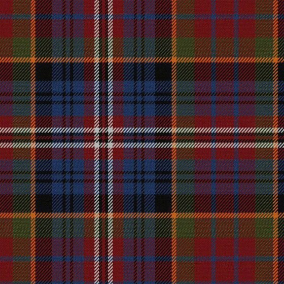 MacPherson Red Muted Tartan swatch