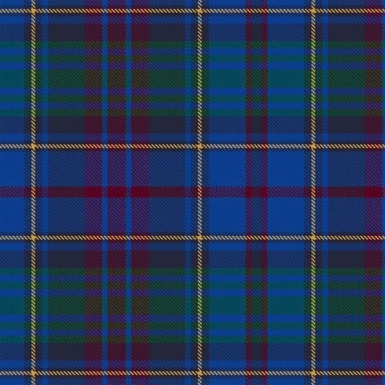 Powys County Tartan swatch