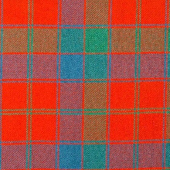 Robertson Red Ancient Tartan swatch