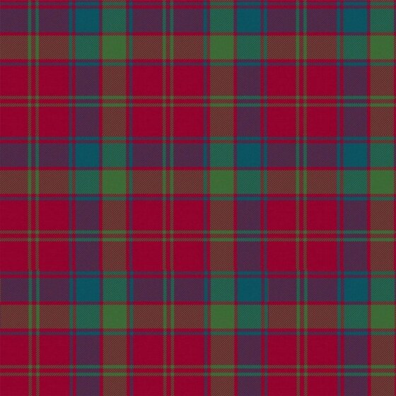 Robertson Red Muted Tartan swatch