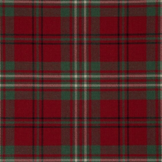 Scott Red Muted Tartan swatch