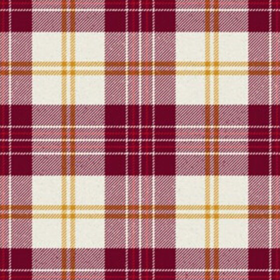 Yair Cerise Tartan swatch