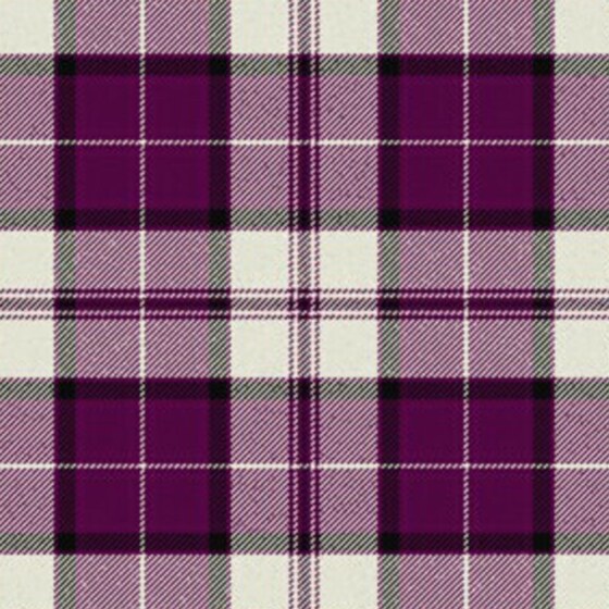 Yarrow Dress Purple Tartan swatch