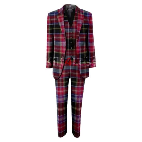 Aberdeen Tartan Men's 3 Piece Suit