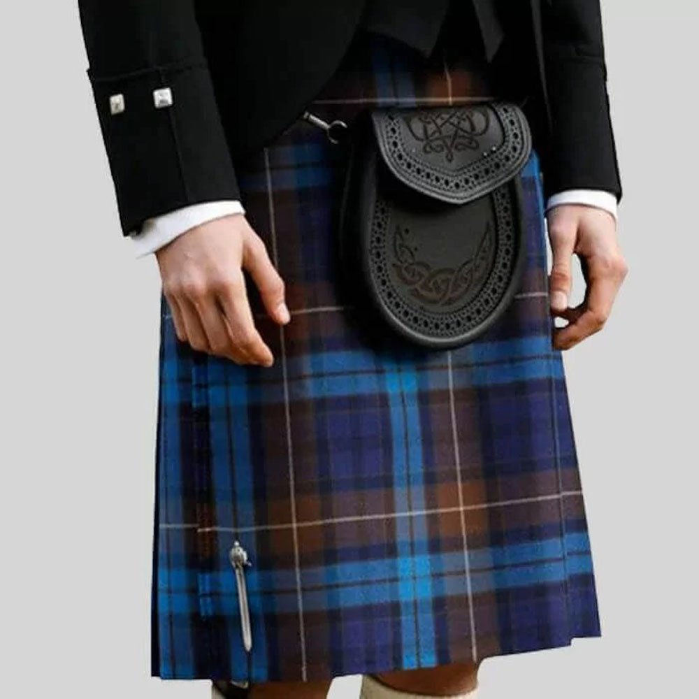 Buchanan Blue Tartan Kilt