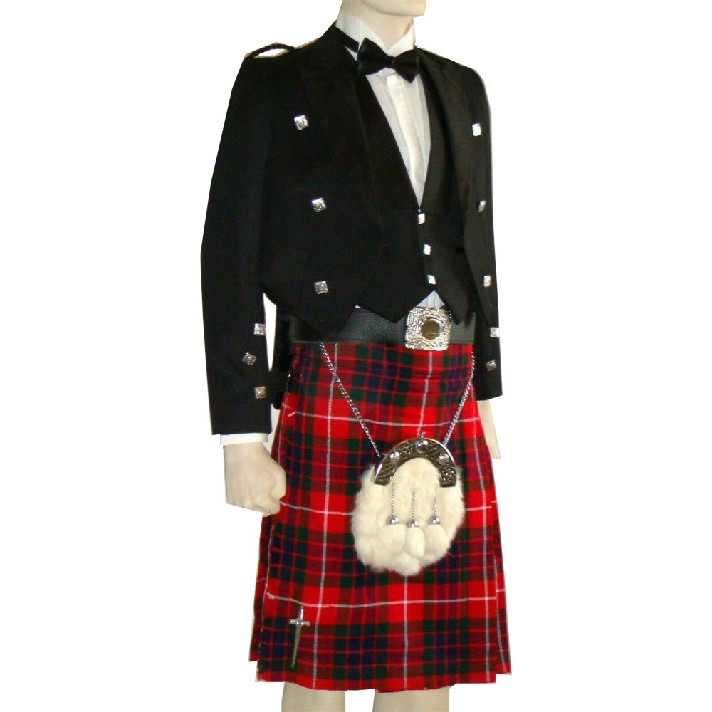 Fraser Tartan Heavy Kilt Outfit