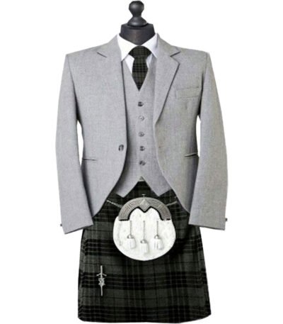 Men Scottish Wedding Outfit Men Kilt Outfit Tartan Jacket Kilt Tartan