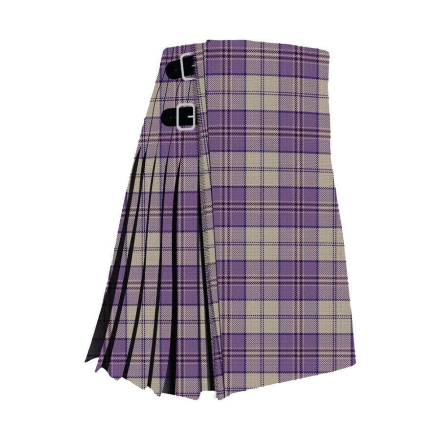 5 Yard Tartan Kilt in Highland Dancer Harris Lilac