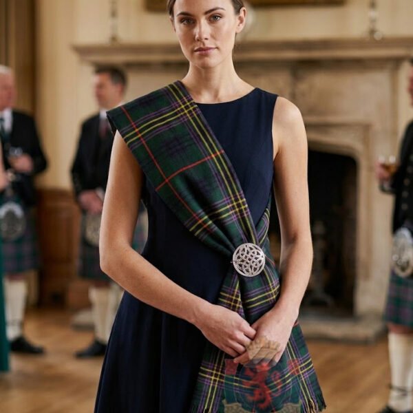 Kennedy Modern Tartan Woman Sash