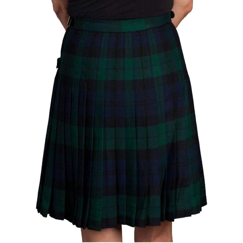 Ladies Kilt Black Watch Tartan