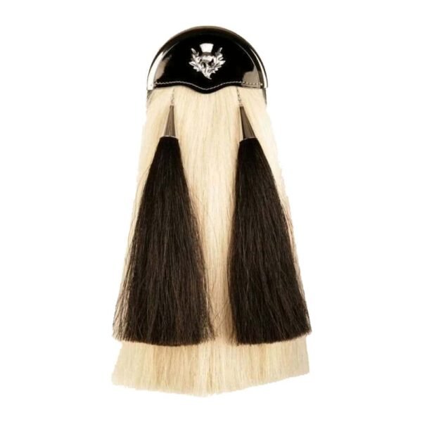 Patent Leather Cantle Horse Hair Sporran