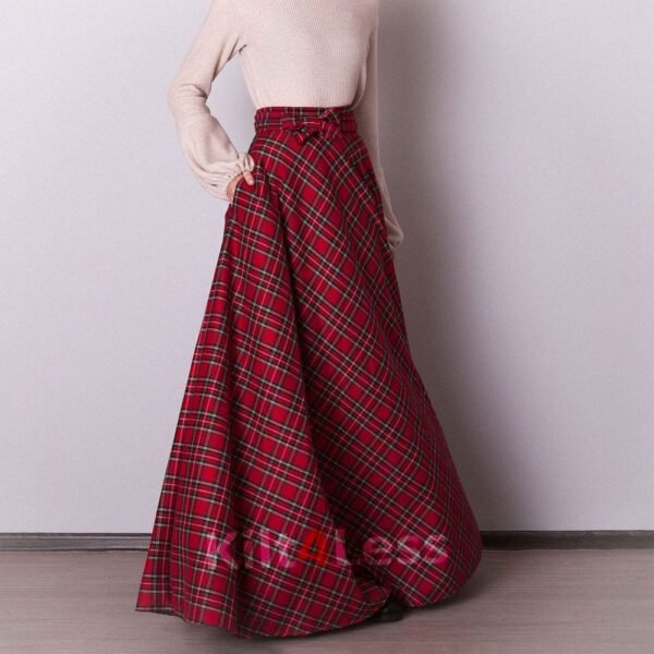 Royal Stewart Tartan Long Skirt
