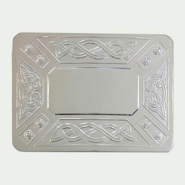 Silver Kilt Belt Buckle