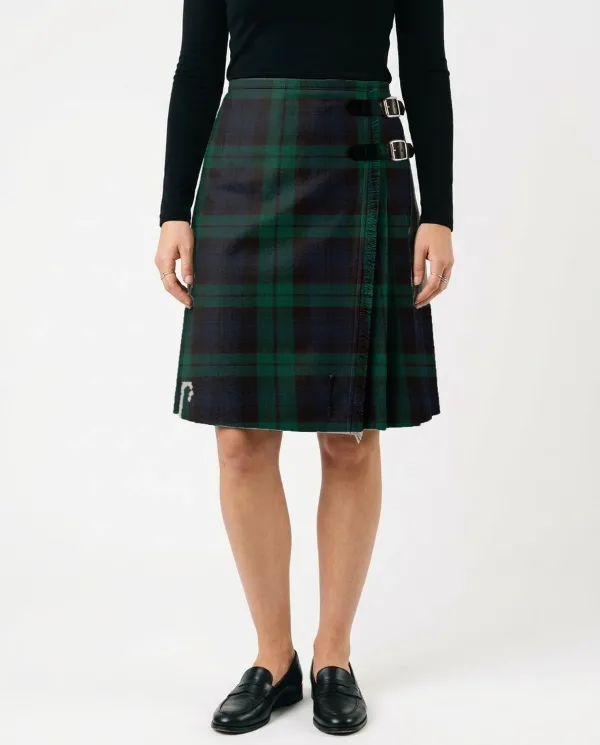 Tartan Black Watch (Government) kilted skirt