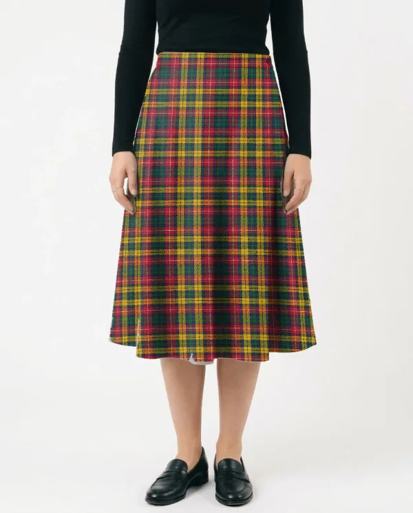 Tartan Buchanan a-line skirt