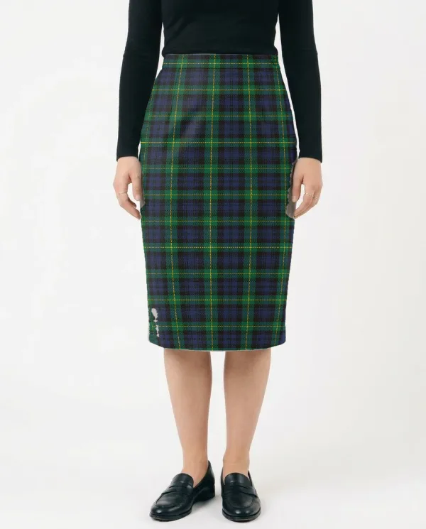 Tartan Gordon pencil skirt