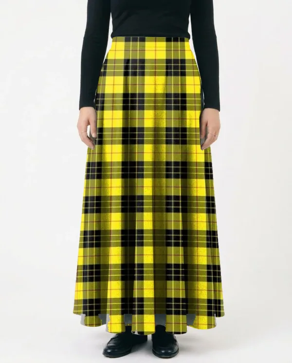 Tartan MacLeod of Lewis maxi skirt